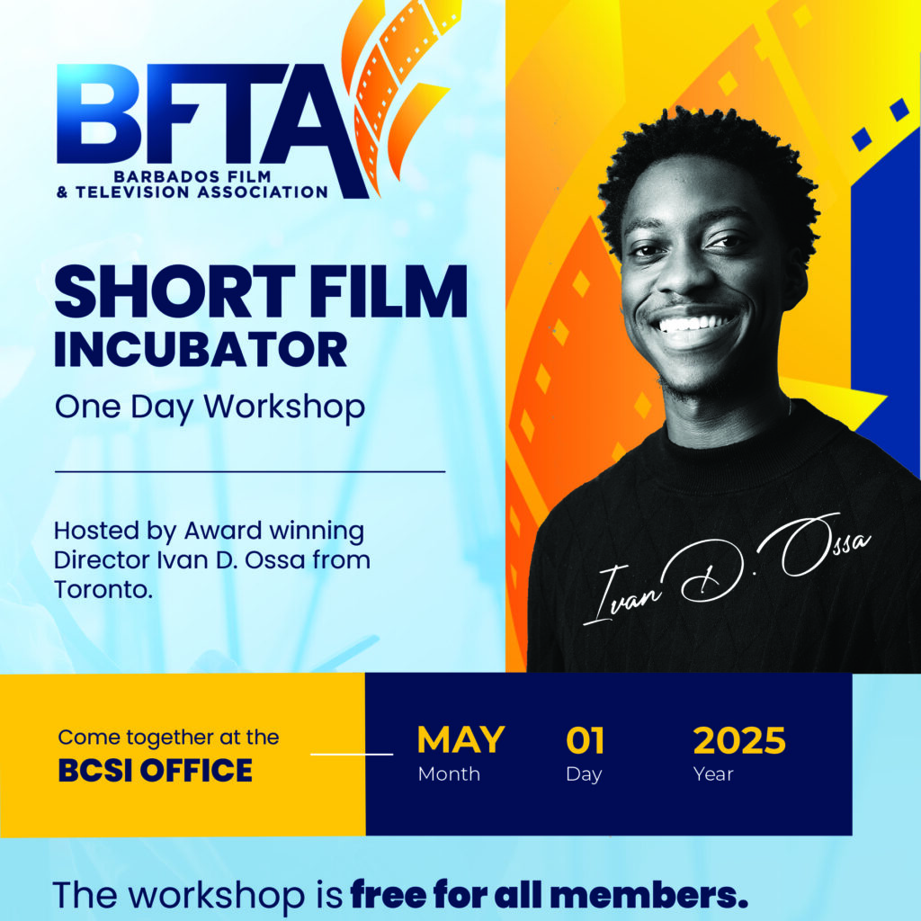 Ivan. D Ossa, Short Film Workshop, BFTA, Barbados